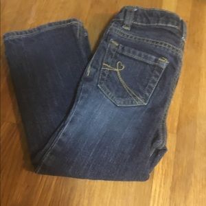 Girls jeans size 4T stretch boot cut